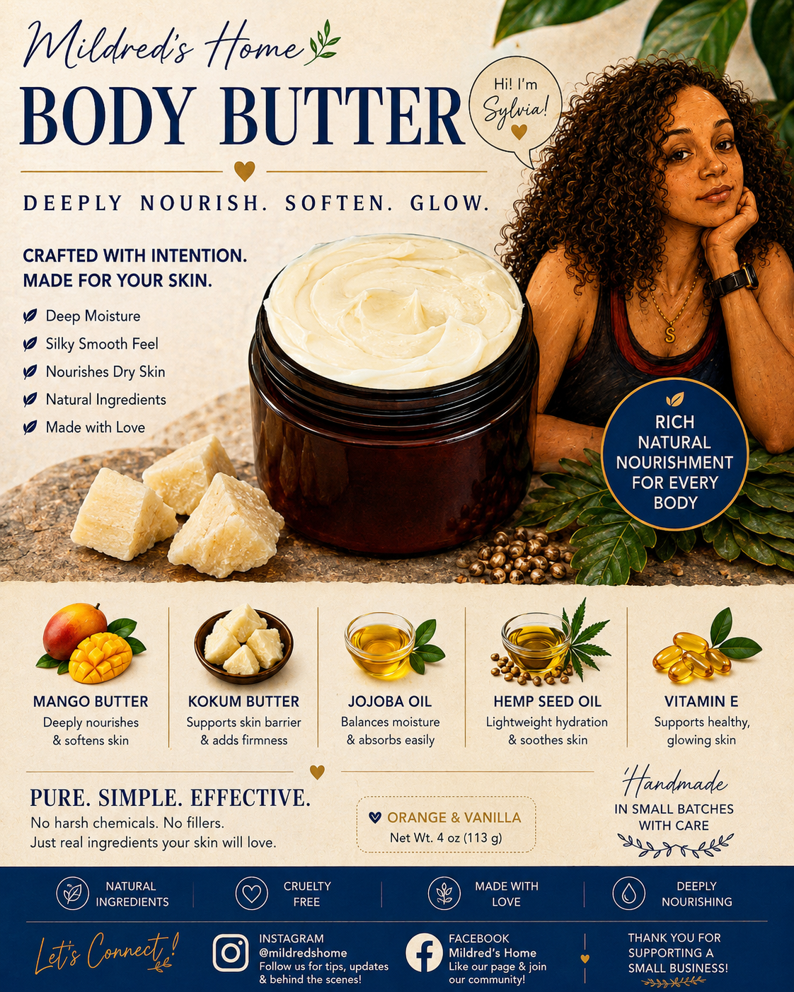 Mango & Kokum Body Butter-4 oz