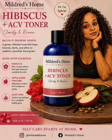Toners Hibiscus-- Daily or ACV