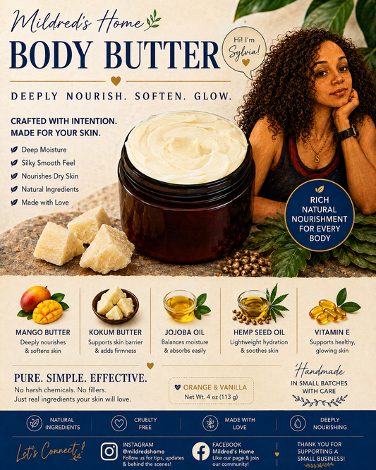 Mango & Kokum Body Butter-4 oz